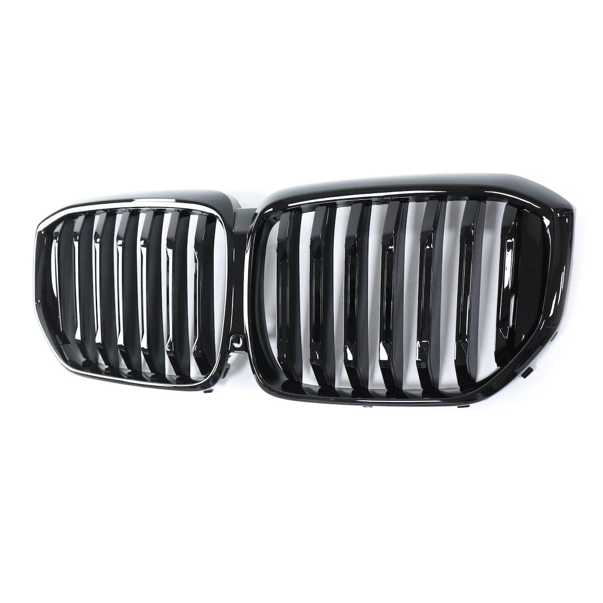 Einzelstreben Kühlergrill Hochglanz Schwarz passend für BMW X5 G05 LCI 2023-heute