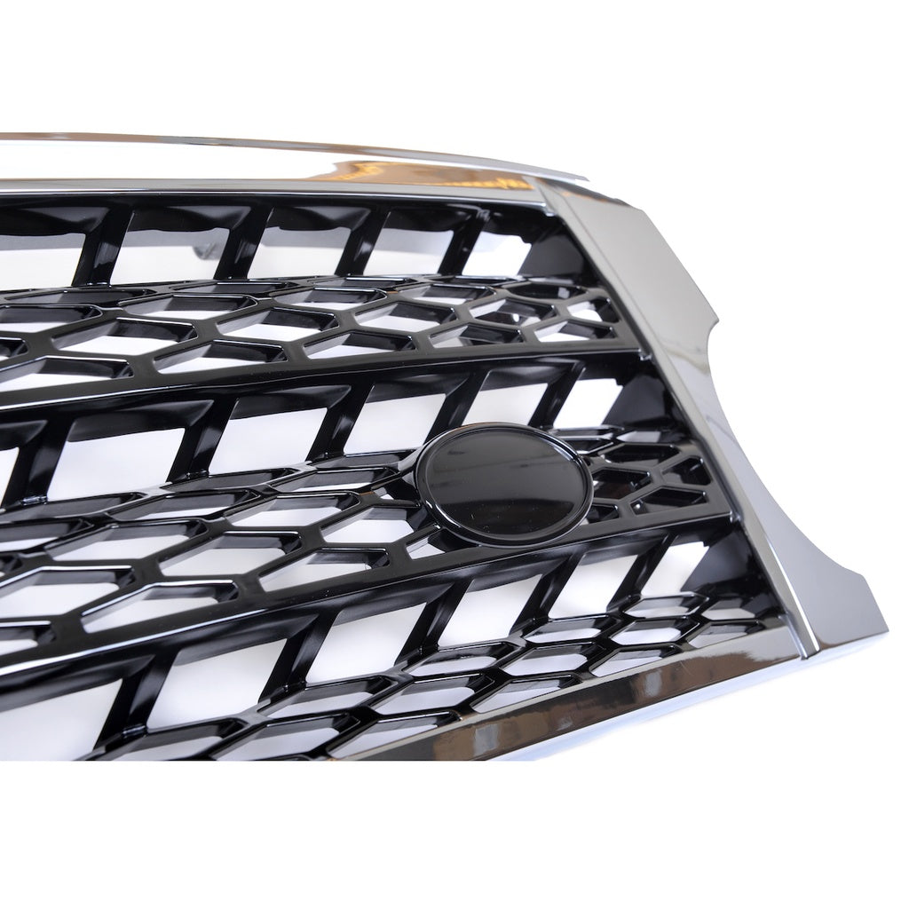 Sport Grill Glanzschwarz Chrom für LAND ROVER DISCOVERY IV L319 2005-2009