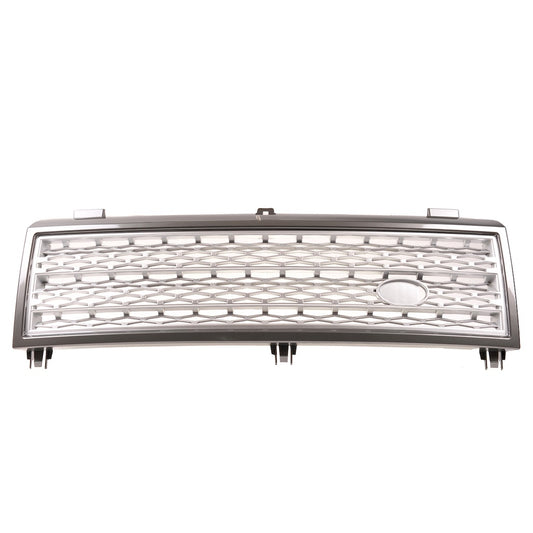 Sport Grill Grau Silber für LAND ROVER RANGE ROVER III L322 2002-2006 Pre-Facelift