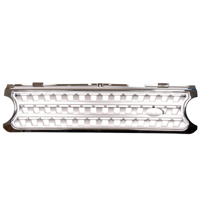 Sport Grill Silber Chrome für LAND ROVER RANGE ROVER III L322 Facelift 2006-2010