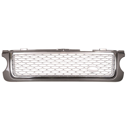 Sport Kühlergrill Chrom Grau LAND ROVER RANGE ROVER III Facelift 2010-2013