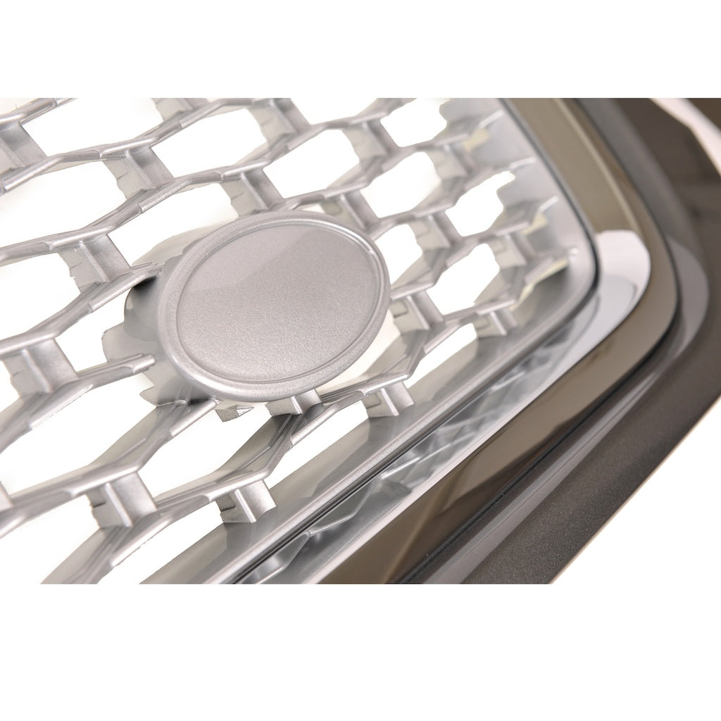 Sport Kühlergrill Chrom Grau LAND ROVER RANGE ROVER III Facelift 2010-2013