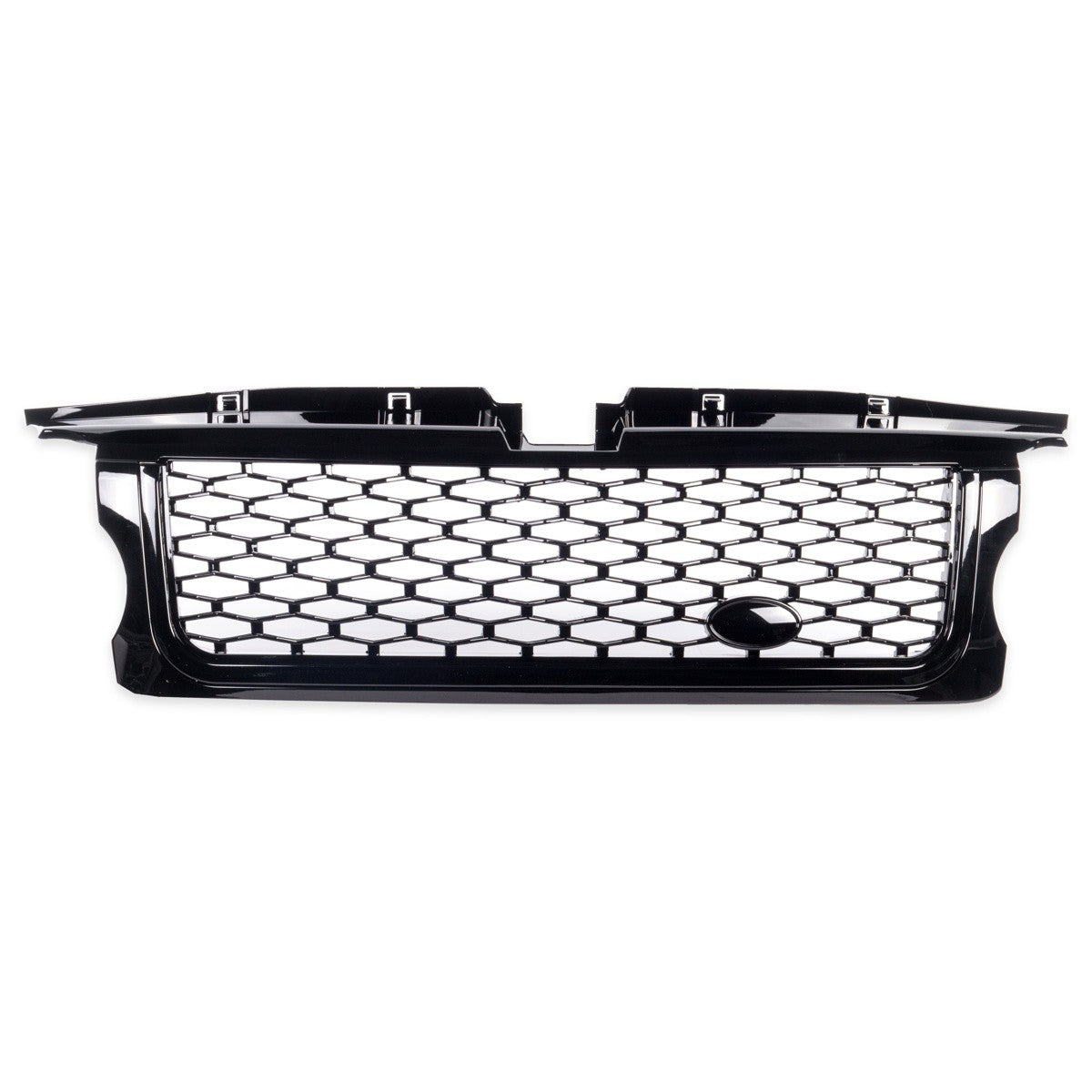 Kühlergrill Hochglanz Schwarz passend für Range Rover Sport (L320) 2005-2009