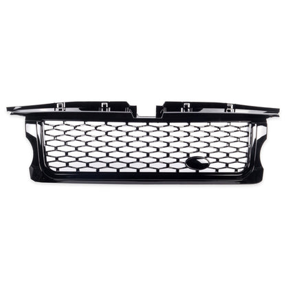 Kühlergrill Hochglanz Schwarz passend für Range Rover Sport (L320) 2005-2009