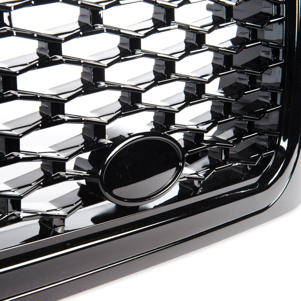Kühlergrill Hochglanz Schwarz passend für Range Rover Sport (L320) 2005-2009
