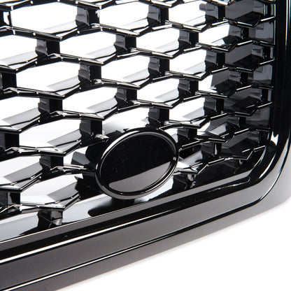 Kühlergrill Hochglanz Schwarz passend für Range Rover Sport (L320) 2005-2009