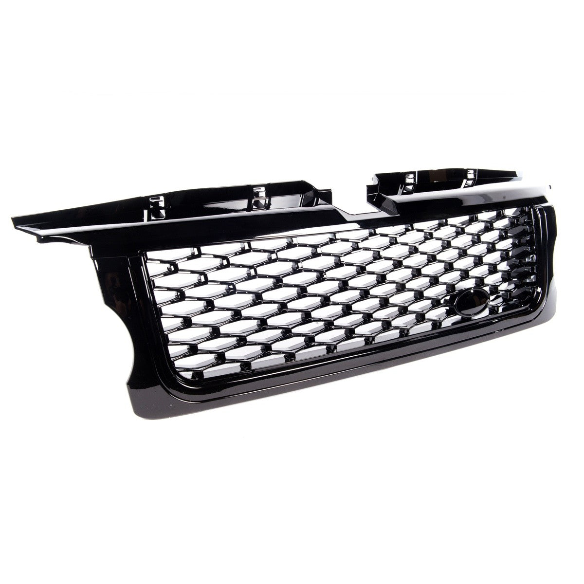 Kühlergrill Hochglanz Schwarz passend für Range Rover Sport (L320) 2005-2009