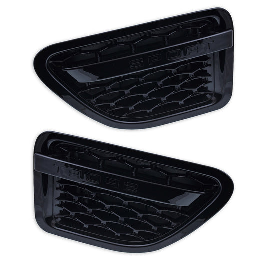 Sport Kühlergrill All Gloss Black für LAND ROVER RANGE ROVER SPORT I Pre-Facelift 2005-2009