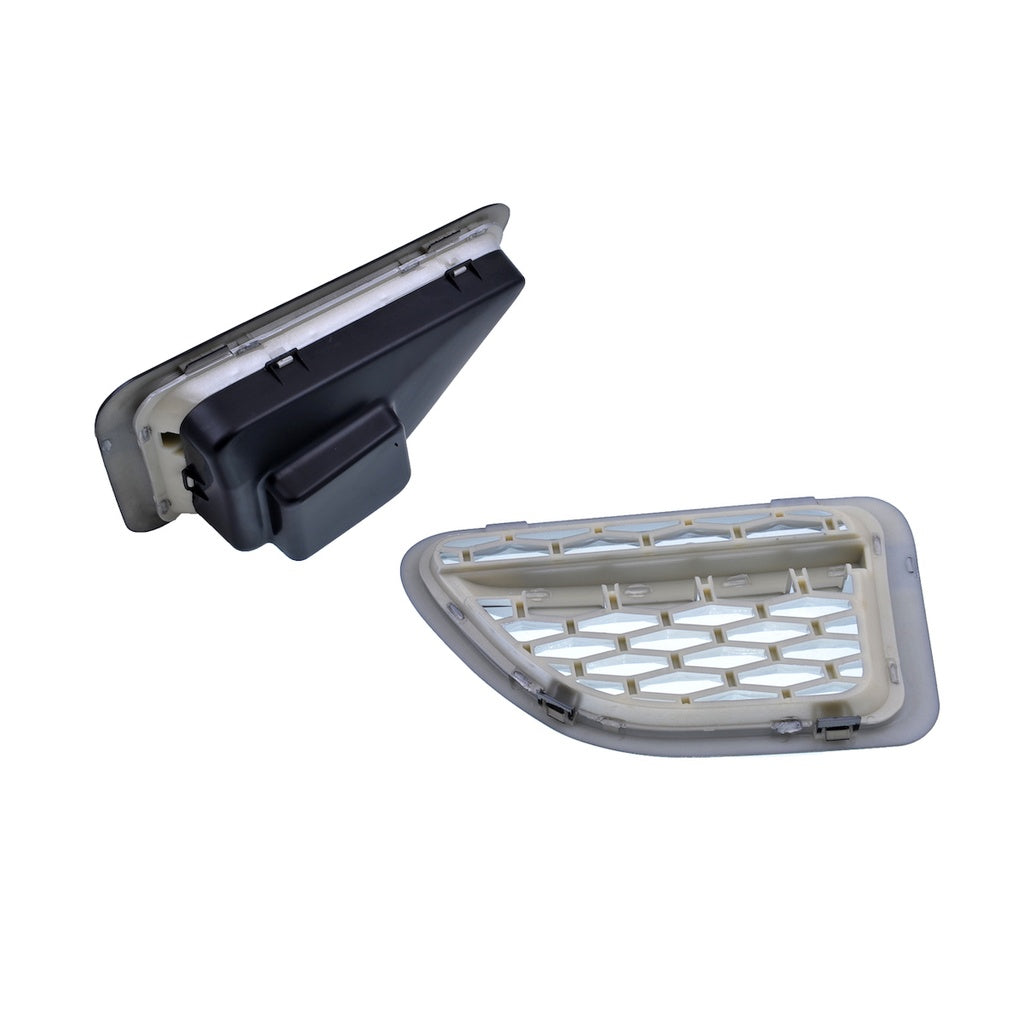 Sport Kühlergrill Grau Silber für LAND ROVER RANGE ROVER SPORT I Pre-Facelift 2005-2009