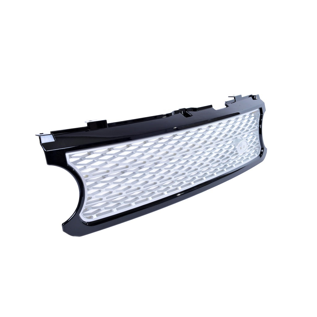Sport Grill Grau Schwarz für LAND ROVER RANGE ROVER III L322 Facelift 2006-2009 Autobiography Style