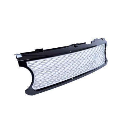 Sport Grill Grau Schwarz für LAND ROVER RANGE ROVER III L322 Facelift 2006-2009 Autobiography Style