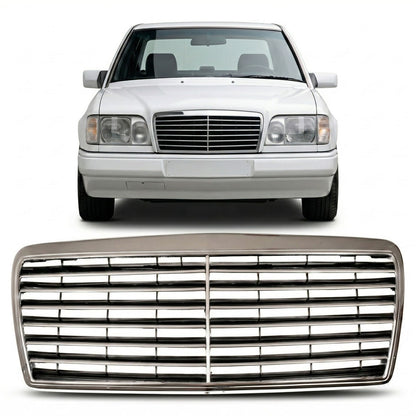 Kühlergrill Chrom passend für Mercedes E-Klasse W124 Facelift 1993-1995