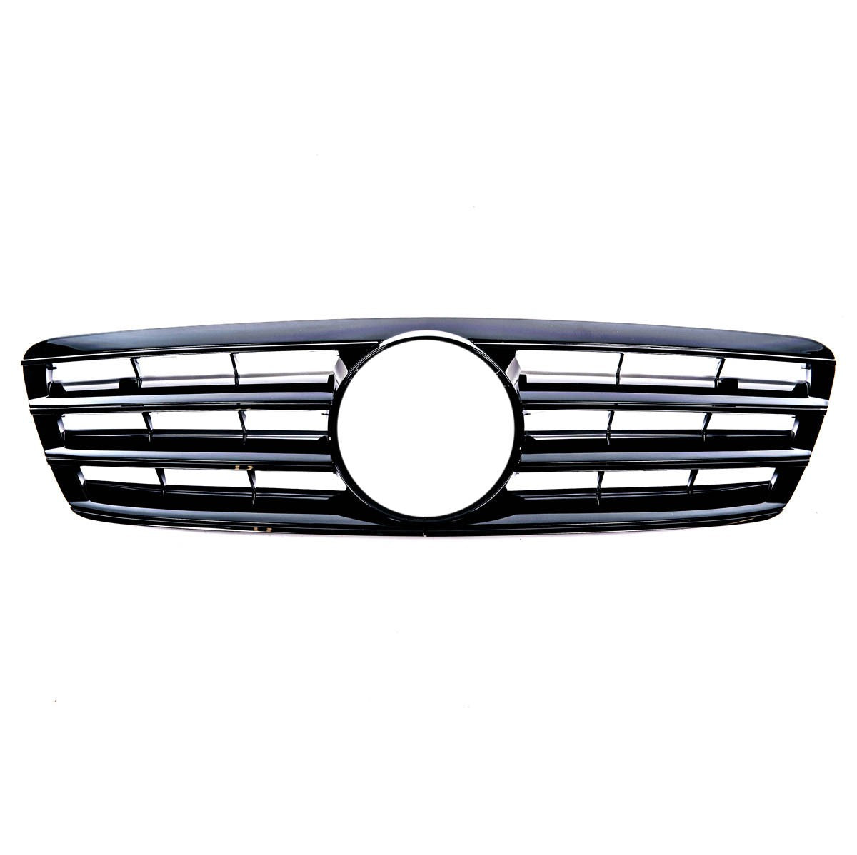 Hochglanz Schwarz Frontgrill passend für Mercedes C-Klasse W203 2000-2007