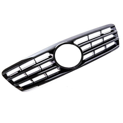 Hochglanz Schwarz Frontgrill passend für Mercedes C-Klasse W203 2000-2007