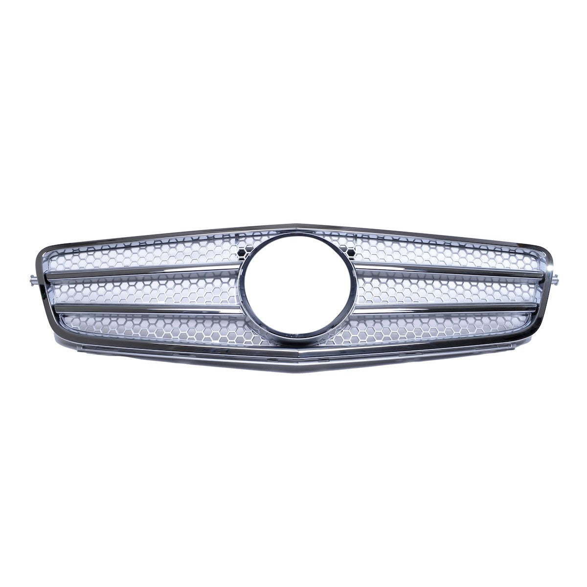 Sportgrill Chrom & Silber passend für Mercedes C-Klasse W204 2007-2011