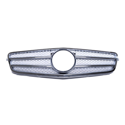 Sport Kühlergrill Chrom Silber MERCEDES C-Klasse W204 Limousine S204 T-Modell 2007-2011