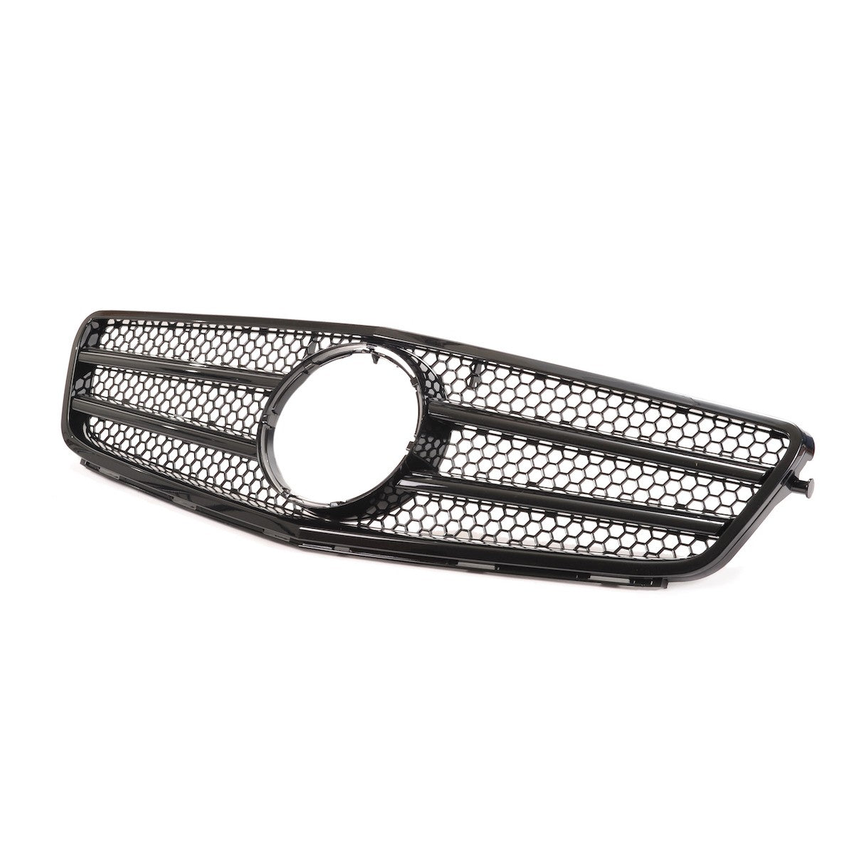 Hochglanz Schwarz Frontgrill passend für Mercedes C-Klasse W204 S204 2007-2011