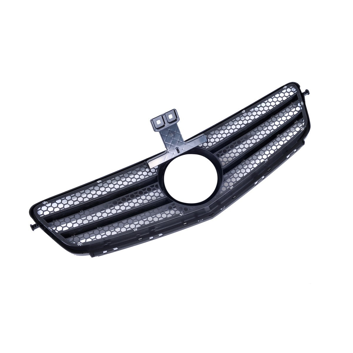 Hochglanz Schwarz Frontgrill passend für Mercedes C-Klasse W204 S204 2007-2011