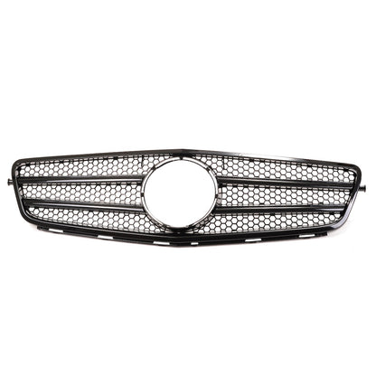 Sport Grill Gloss Black für MERCEDES C-Klasse W204 Limousine S204 T-Modell 2007-2011