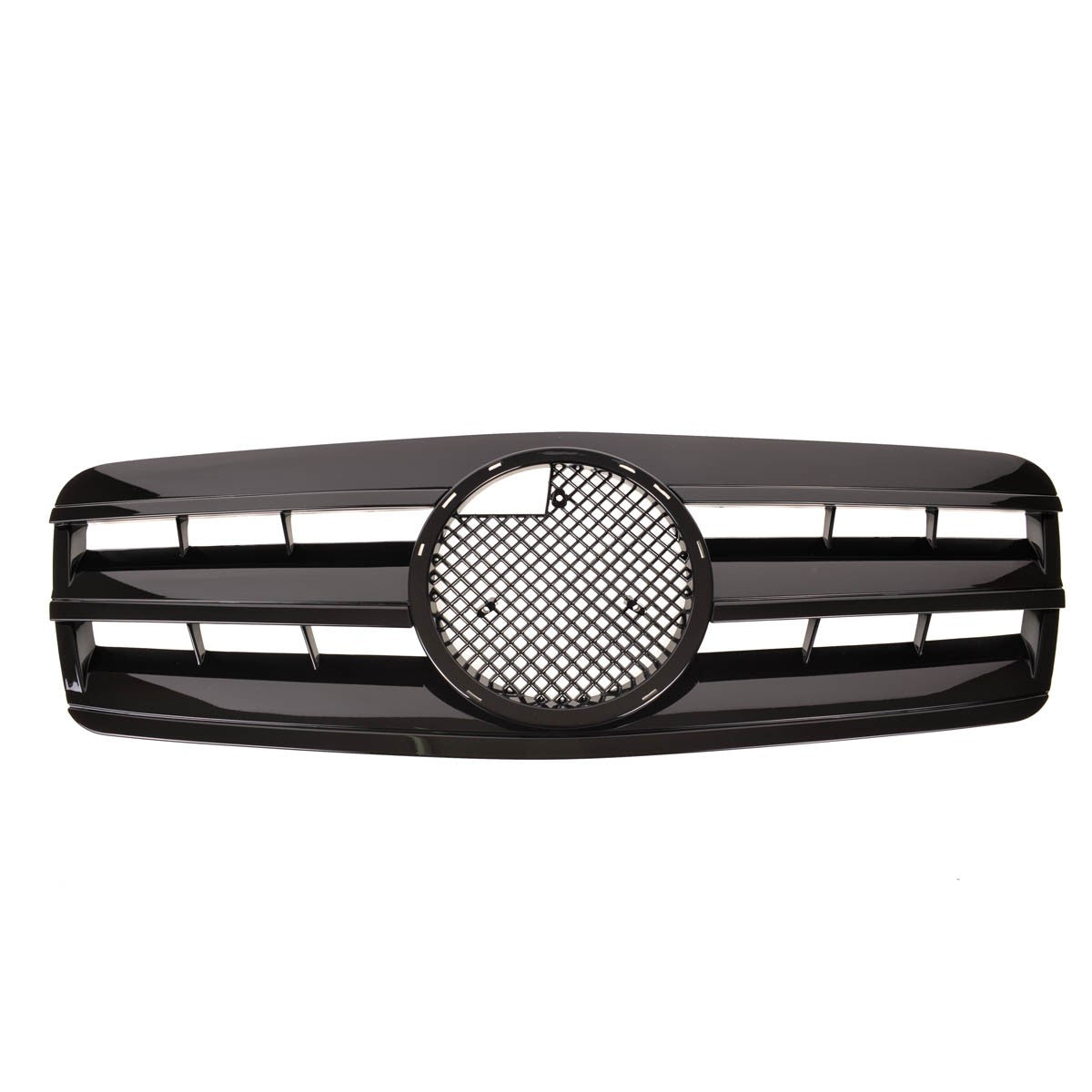 Sportgrill Hochglanz Schwarz passend für Mercedes CLK W208 1997-2002