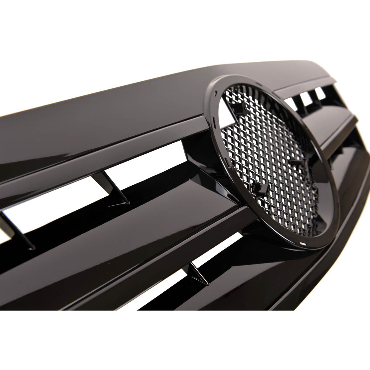 Sportgrill Hochglanz Schwarz passend für Mercedes CLK W208 1997-2002