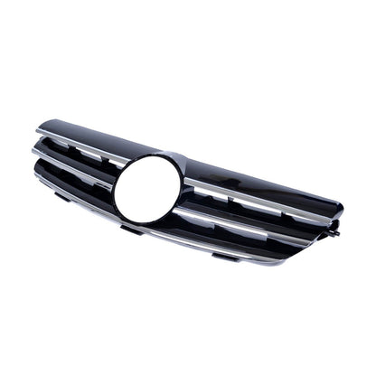 Sportgrill Hochglanz Schwarz & Chrom passend für Mercedes CLK W209 2002-2009