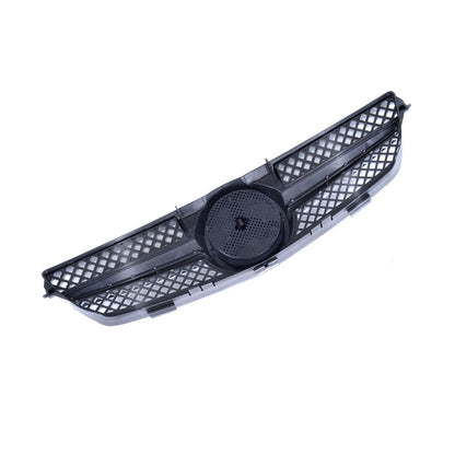 Silberner Sportgrill passend für Mercedes CLK W209 2002-2009