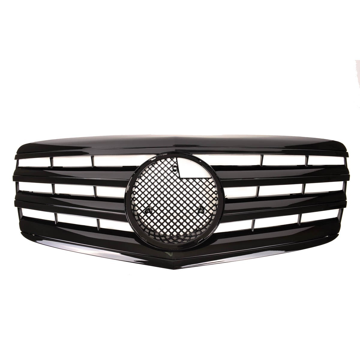 Sportgrill Hochglanz Schwarz passend für Mercedes E-Klasse W211 2006-2009