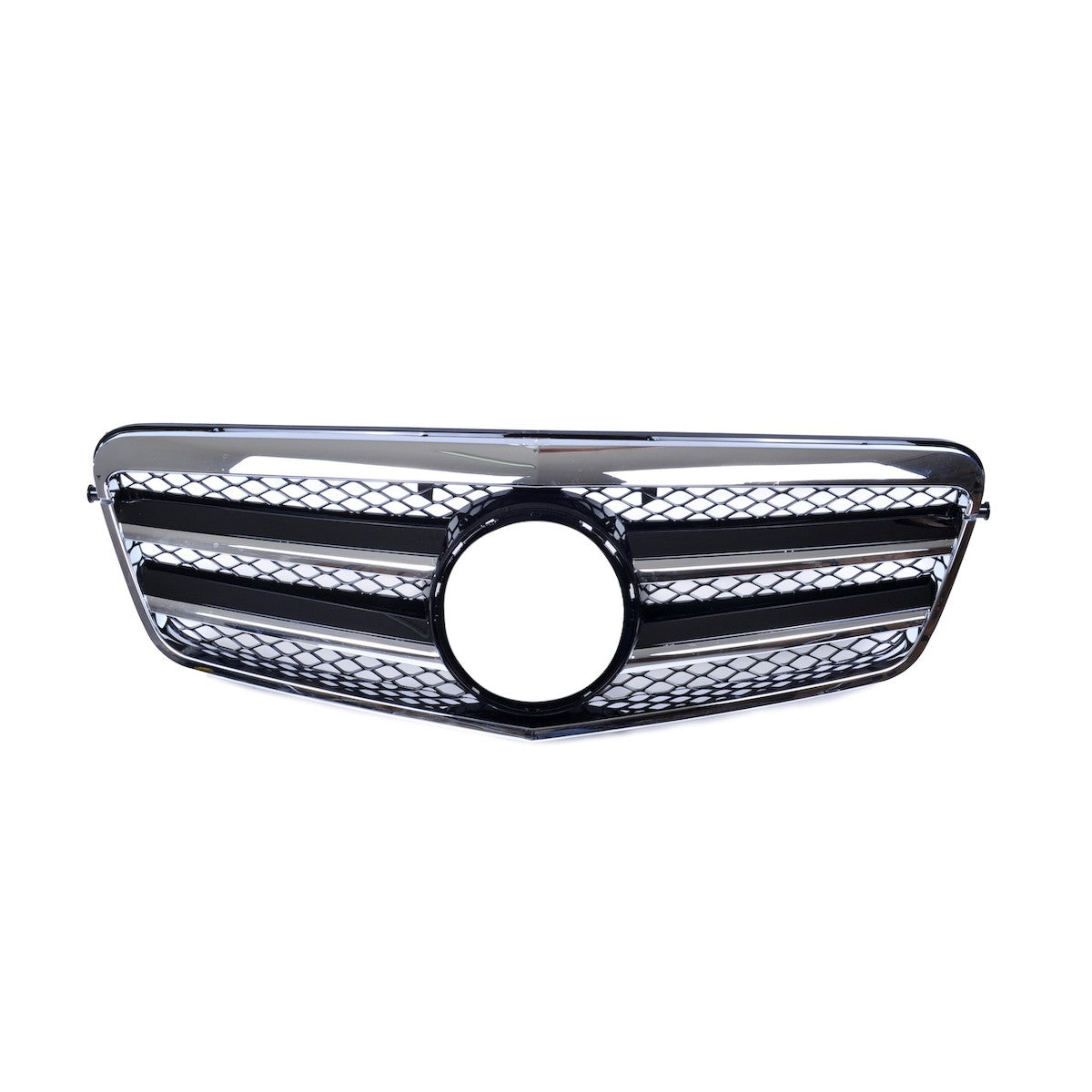 Frontgrill Chrom & Schwarz passend für Mercedes E-Klasse W212 2009-2013