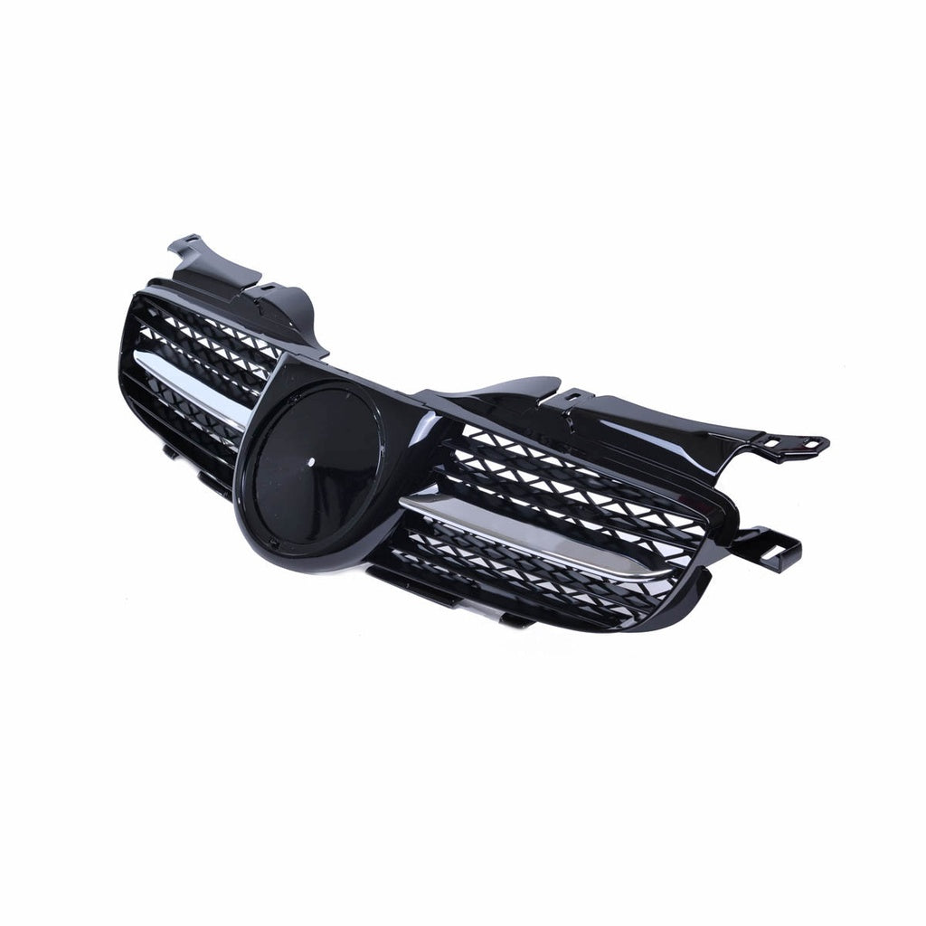 Kühlergrill Chrom Schwarz für MERCEDES SLK R170 1996-2004 ABS-Kunststoff GRIMB0042