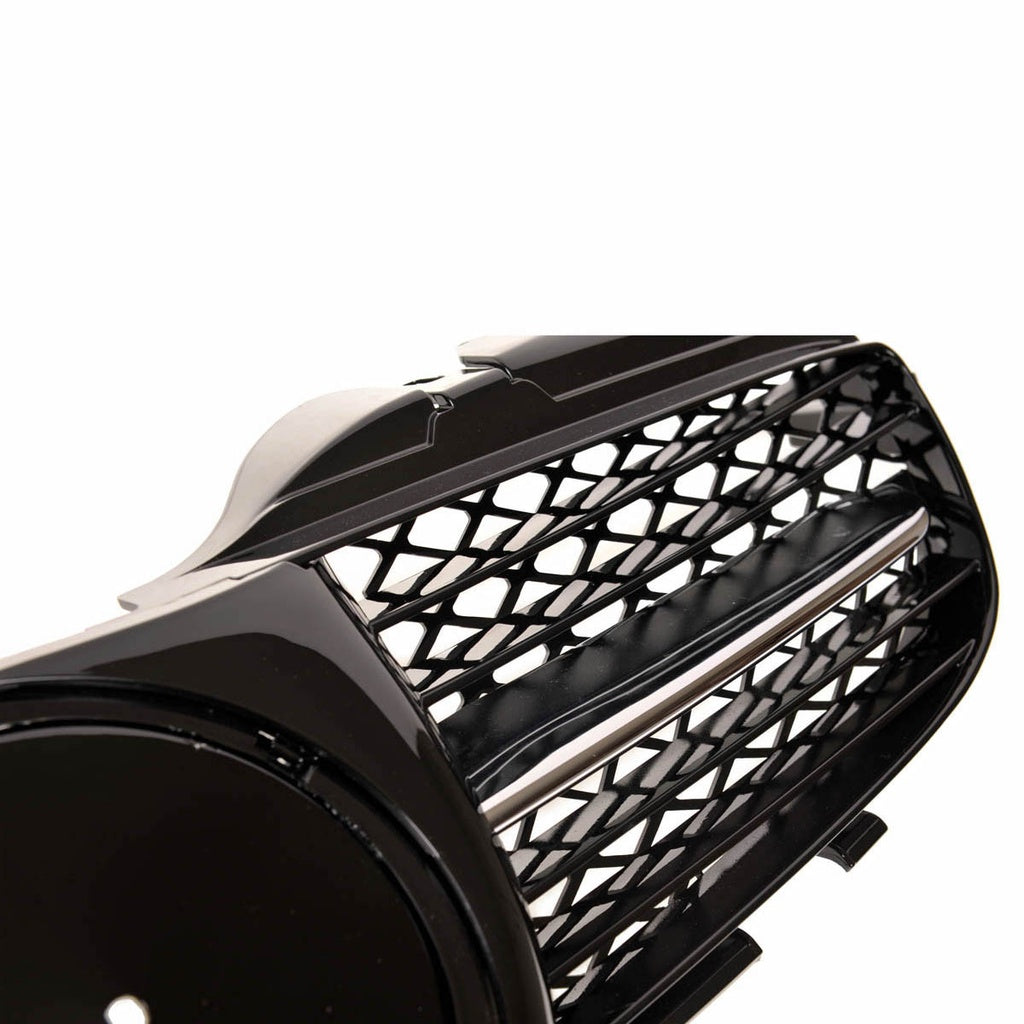 Kühlergrill Chrom Schwarz für MERCEDES SLK R170 1996-2004 ABS-Kunststoff GRIMB0042