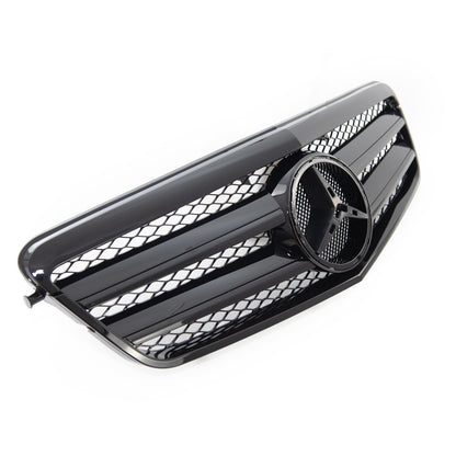 Sport Kühlergrill Chrom Silber für Mercedes SL R129 1989-2001 Modellnummer GRIMB0051