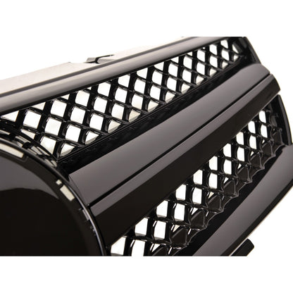 Kühlergrill Hochglanz Schwarz passend für Mercedes SL R230 2001-2006