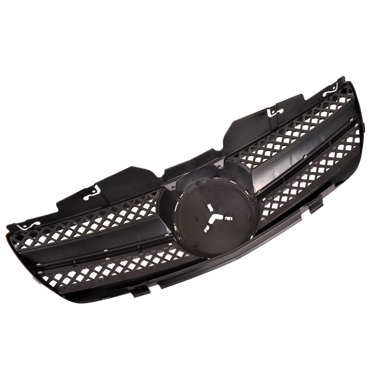 Kühlergrill Hochglanz Schwarz passend für Mercedes SL R230 2001-2006