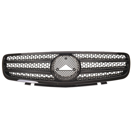 Sport Kühlergrill Gloss Black für Mercedes SL R230 Pre-Facelift 2001-2006