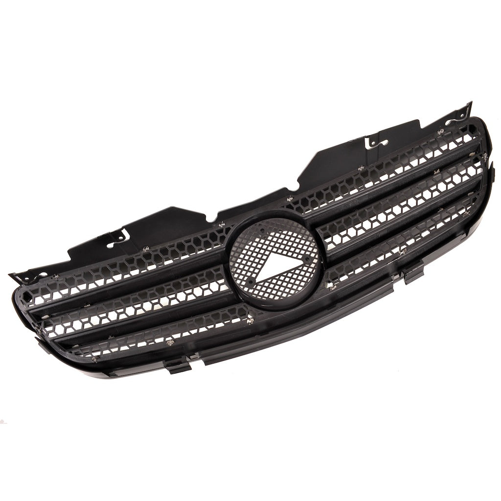 Sport Kühlergrill Gloss Black für Mercedes SL R230 Pre-Facelift 2001-2006