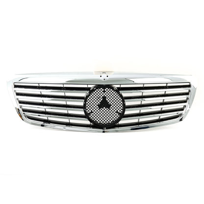 Sport Kühlergrill Chrom Schwarz MERCEDES S-Klasse W221 Pre-Facelift 2005-2009