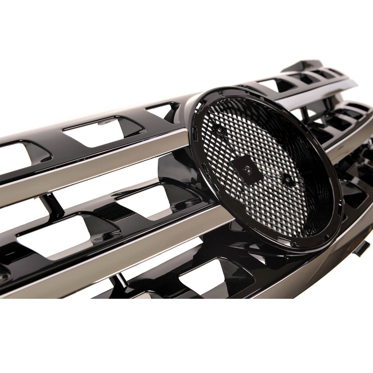 Chrom & Schwarz Grill passend für Mercedes M-Klasse W164 2005-2008