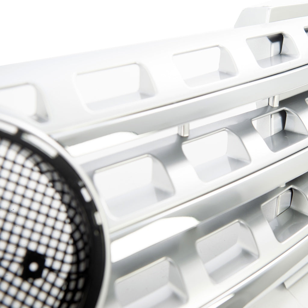 Sport Kühlergrill Chrom Silber für MERCEDES M-Klasse W164 Pre-Facelift 2005-2008