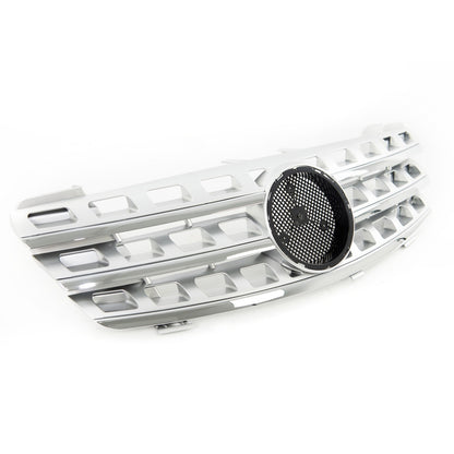 Sport Kühlergrill Chrom Silber für MERCEDES M-Klasse W164 Pre-Facelift 2005-2008
