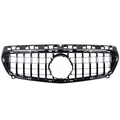 Sport Grill GT Glänzend Schwarz für Mercedes A-Klasse W176 Pre-Facelift 2012-2015