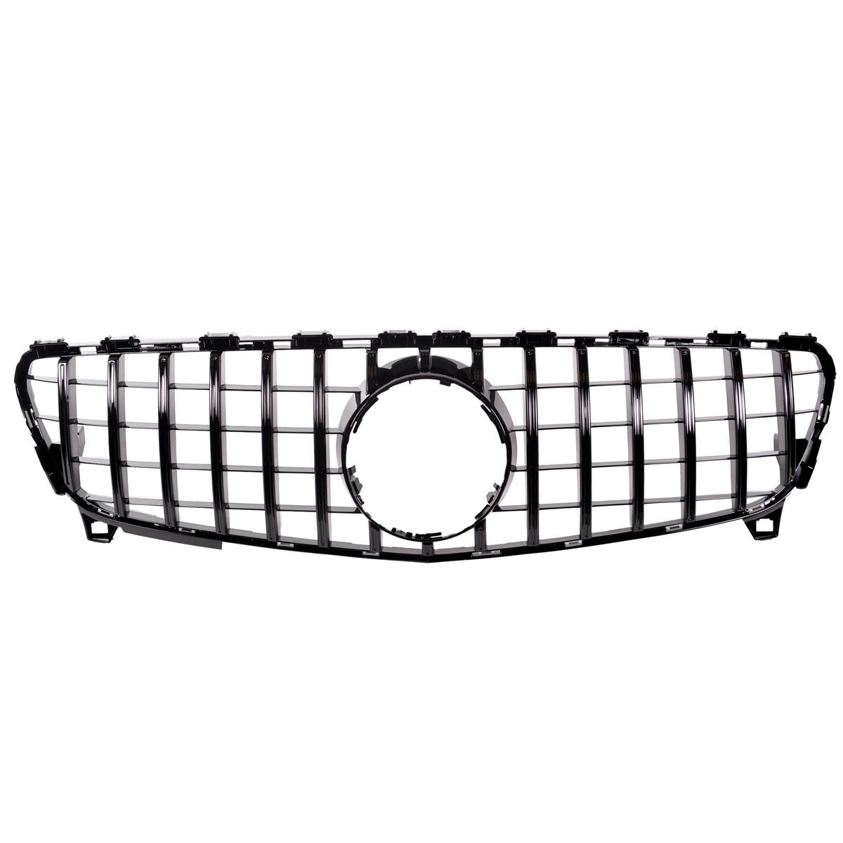 Kühlergrill Hochglanz Schwarz Panamericana GT passend für Mercedes A-Klasse W176 15-18