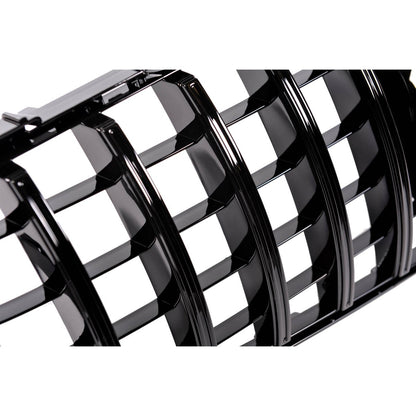 Kühlergrill Hochglanz Schwarz Panamericana GT passend für Mercedes A-Klasse W176 15-18