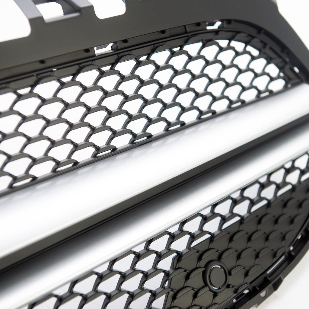 Sport Kühlergrill Silber A-Typ Kamera für Mercedes A-Klasse V177 W177 Limousine Hatchback 2018-heute