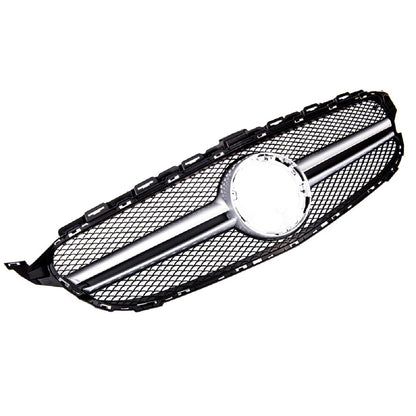 Frontgrill Silber passend für Mercedes C-Klasse W205 2018-2021