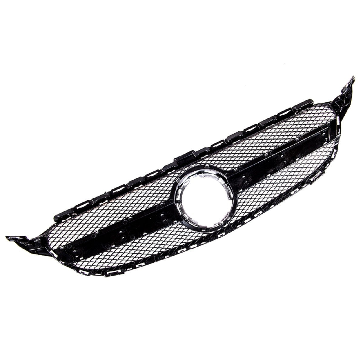 Frontgrill Silber passend für Mercedes C-Klasse W205 2018-2021