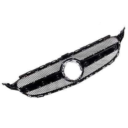 Frontgrill Silber passend für Mercedes C-Klasse W205 2018-2021