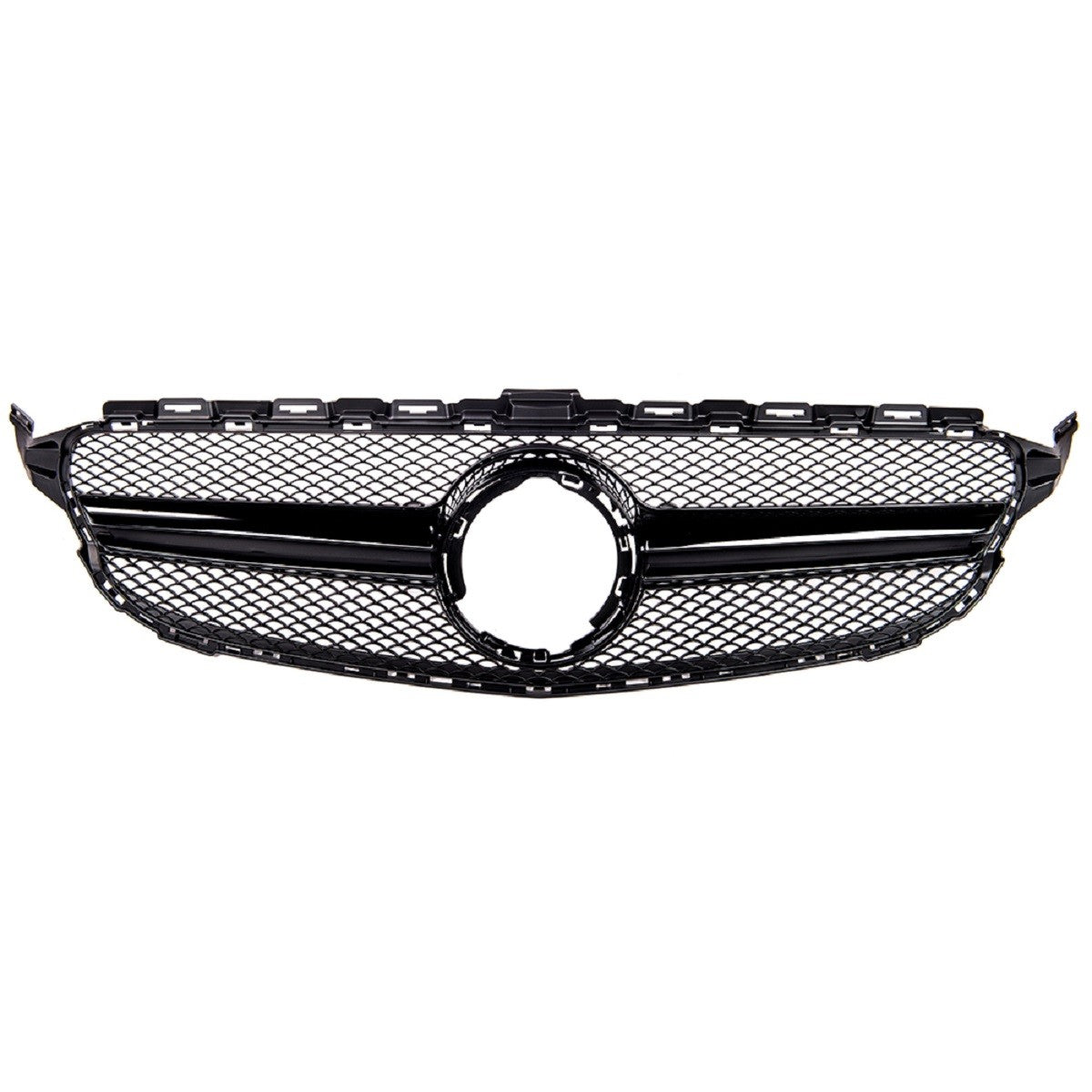 Frontgrill Schwarz passend für Mercedes C-Klasse W205 2018-2021