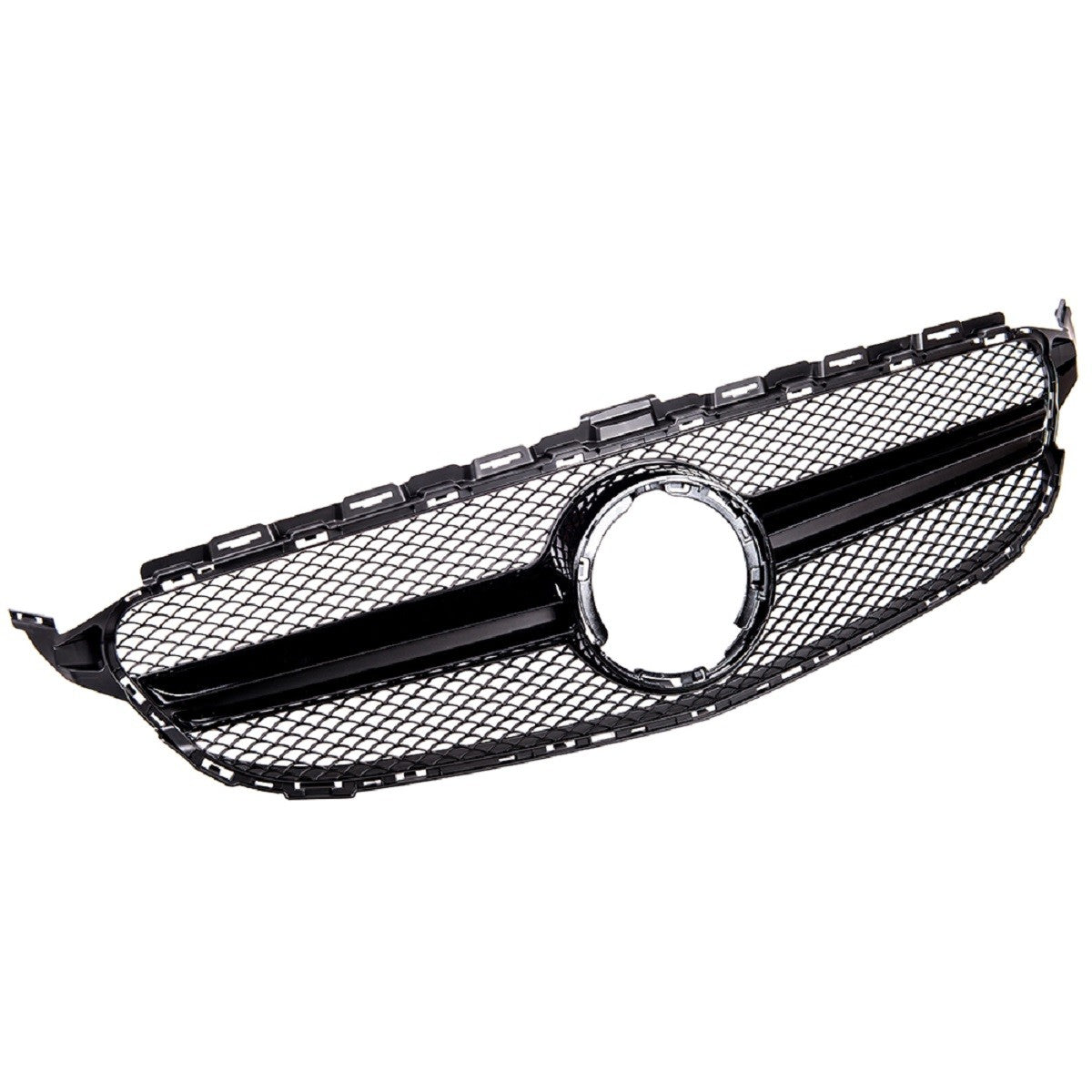 Frontgrill Schwarz passend für Mercedes C-Klasse W205 2018-2021