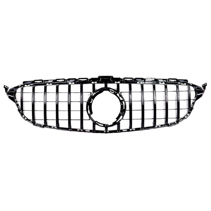Sport Grill GT Gloss Schwarz MERCEDES C-Klasse W205 Facelift 2018-2021